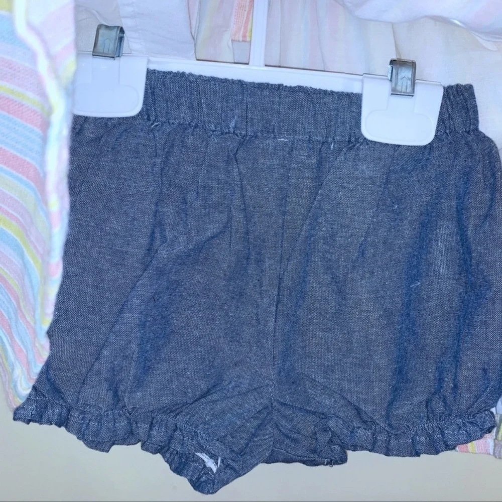 NWT Cynthia Rowley Baby Striped Chambray Dress